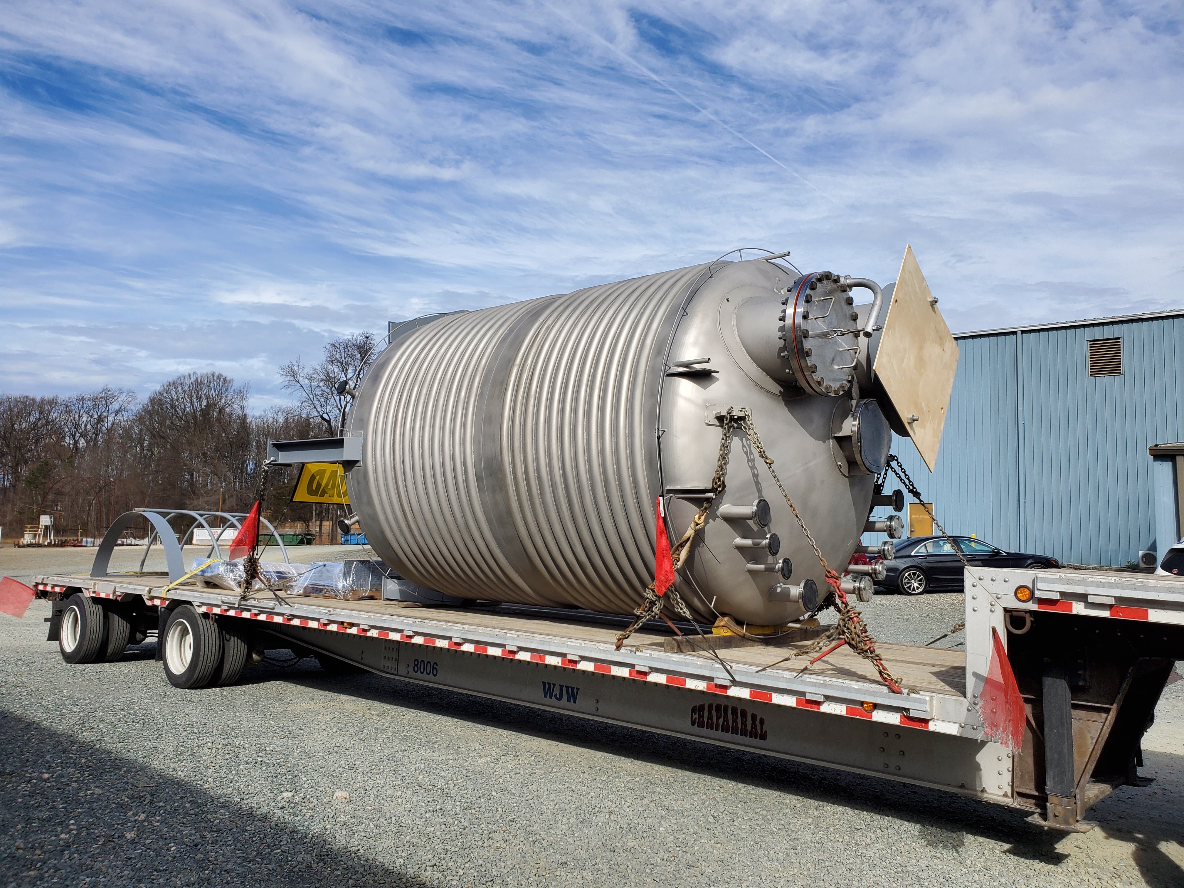 6,000 Gal. Hastelloy C-276 Reactor