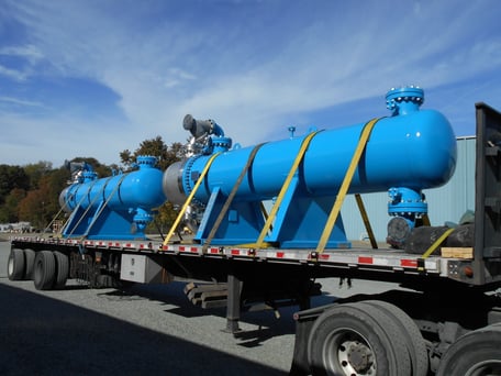 Blue Heat Exchanger