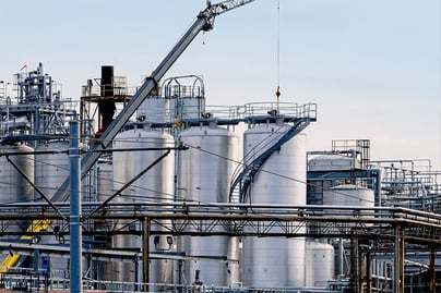 2 - Stainless Steel Mix Tanks Fabrication -  Installed Mix Tanks