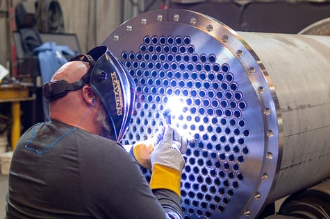 3a - heat exchanger - welding