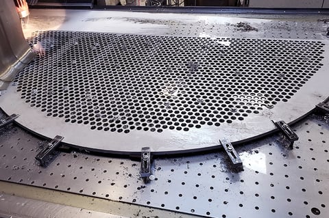 Custom Heat Exchanger Tubesheet Fabrication Services - 2