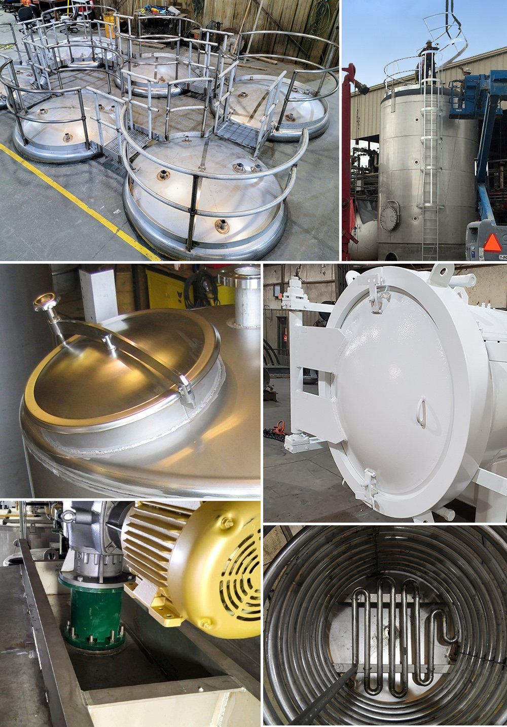 Pressure Vessel Options & Accessories - Engineering Design Fabrication Installation