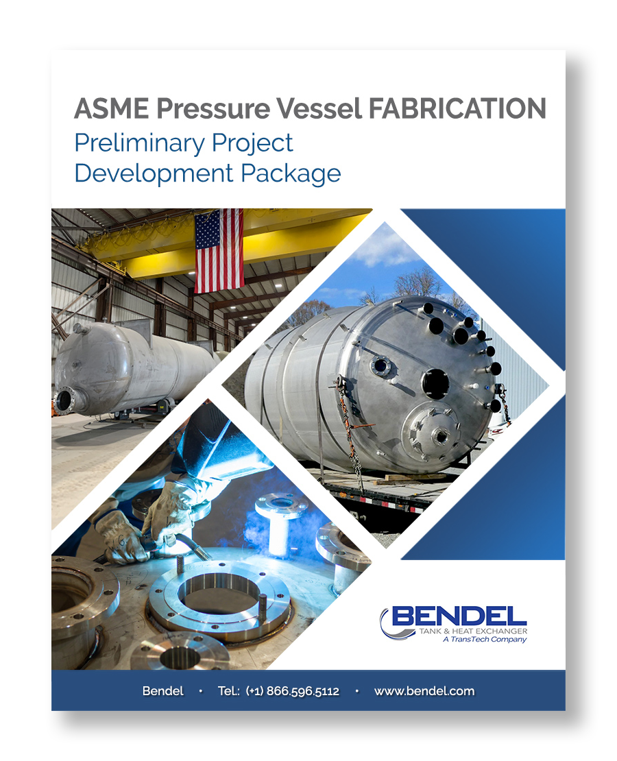 Bendel - ASME Pressure Vessel - Preliminary Project Development Package - Booklet COVER