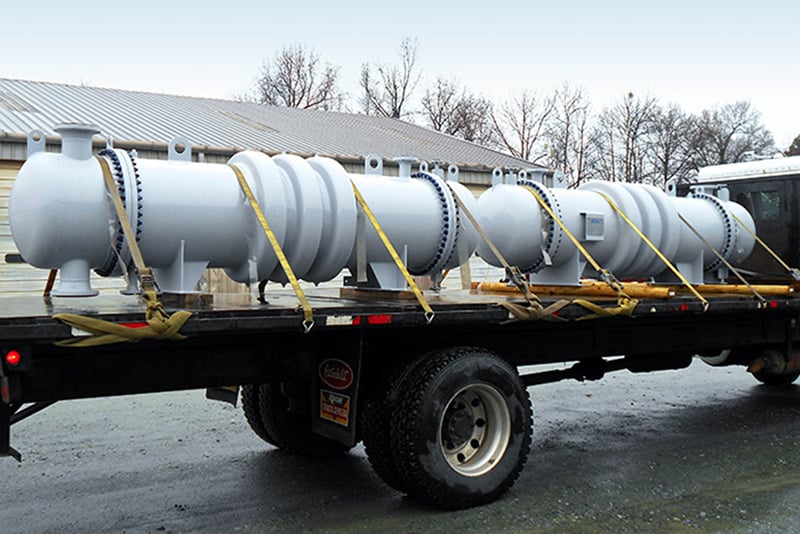 1 - Custom Heat Exchanger on Truck - Logistics