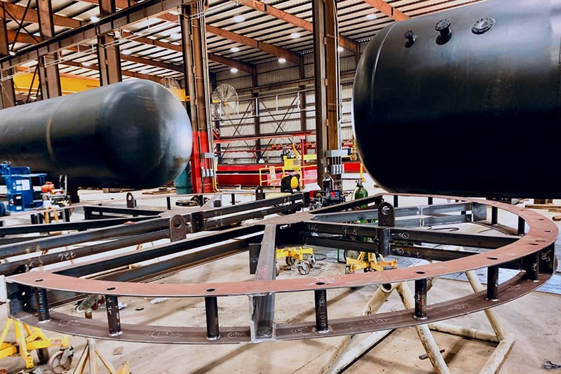 8 - Large Diameter & Heavy Wall Vessels - Custom Fabrication