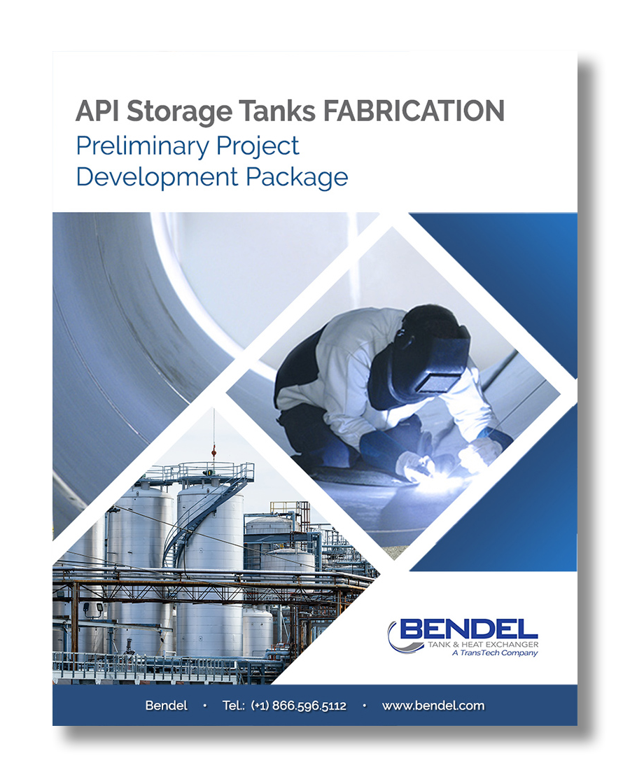 Bendel - API Storage Tanks - Preliminary Project Development Package  - Booklet COVER copy