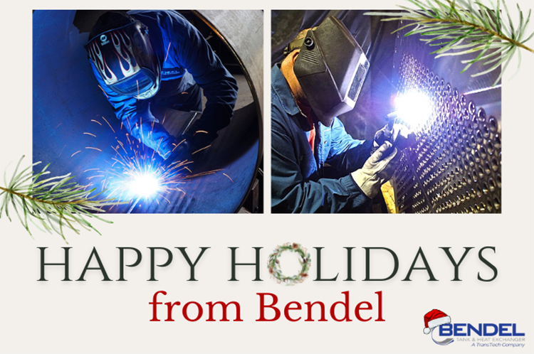 Happy Holidays from Bendel Tank & Heat Exchanger!