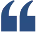 Blue Quote Quotation Mark - LEFT