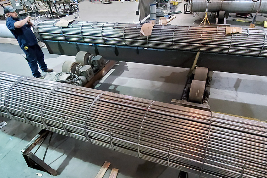 Floating Head Heat Exchanger - Engineering Fabrication Floating Head Heat Exchanger - Engineering Fabrication