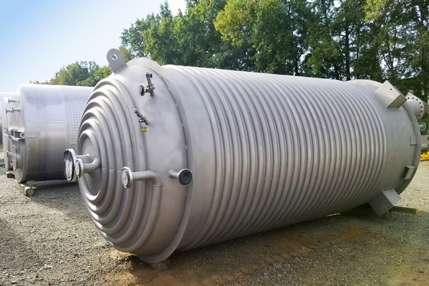 Half Pipe Jacket for ASME Process Vessels Tanks Equipment - Example