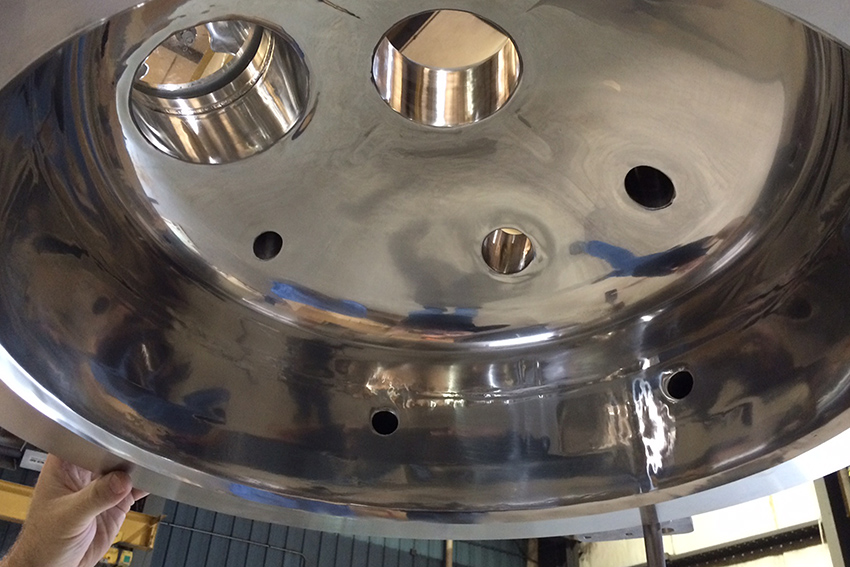 Polishing - Interior Exterior Vessel Finishes