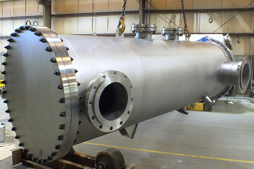Sand Blast Finish - Interior & Exterior Vessel Finishes