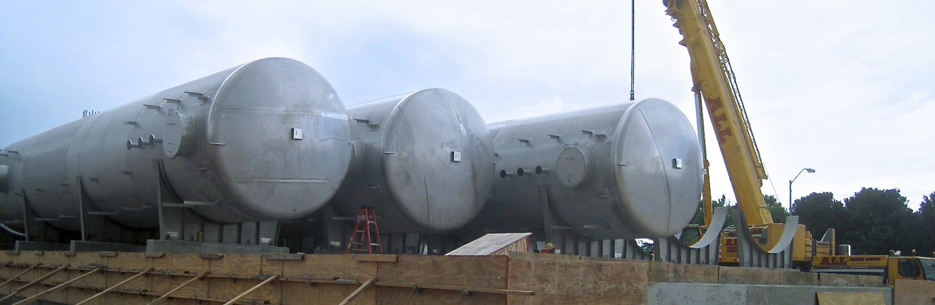 Horizontal API Storage Tanks