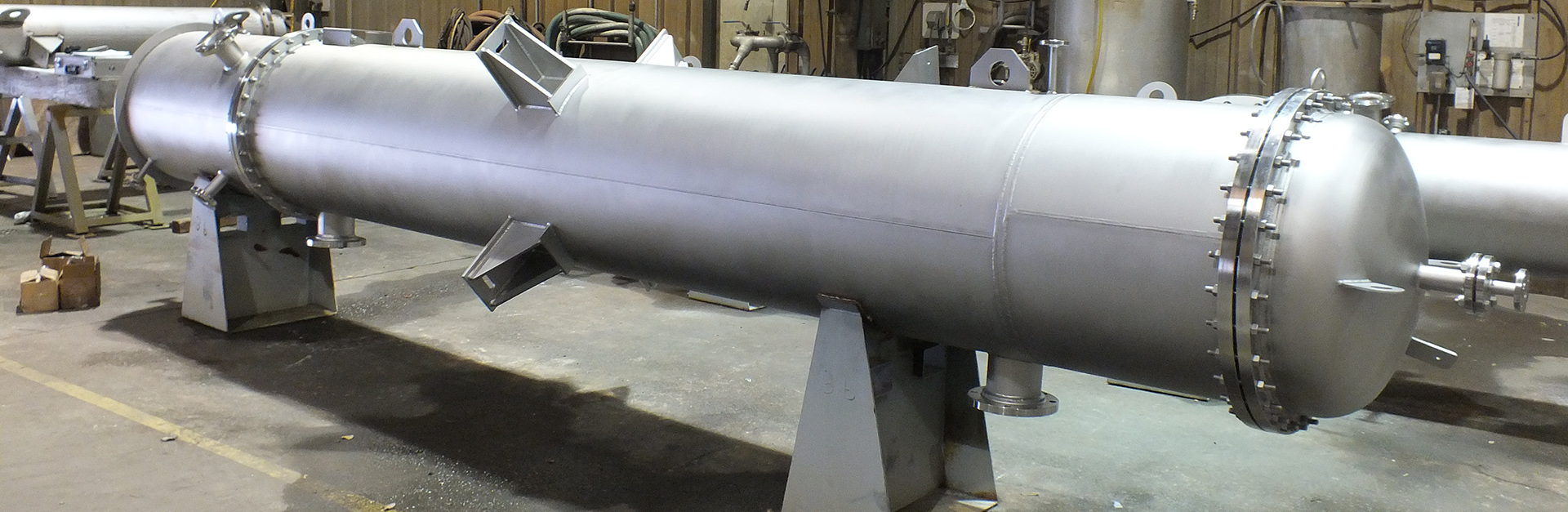 Nickel Alloys Heat Exchanger - Engineering Fabrication